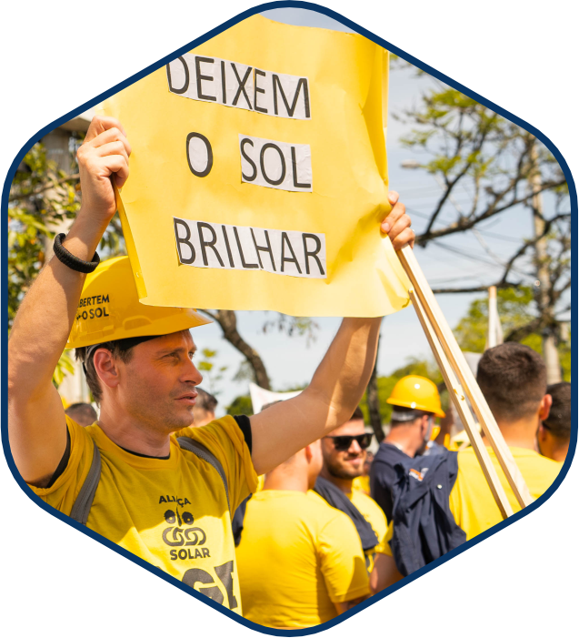 Manifestações Contra as  Distribuidoras
